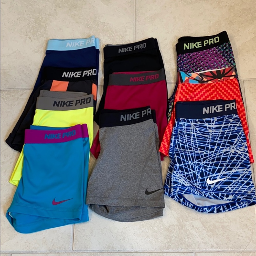 Nike pro shorts 10 pairs, SOLD SOLD SOLD